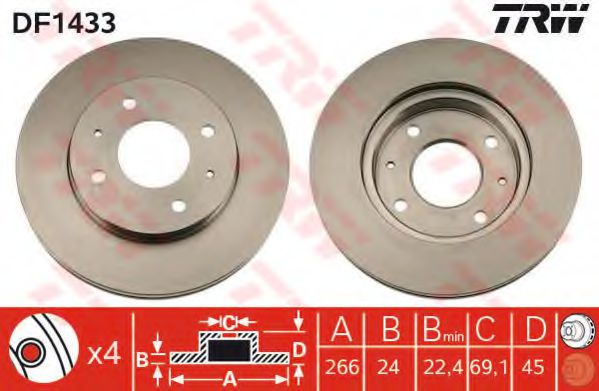 Disc frana