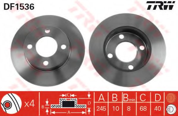 Disc frana