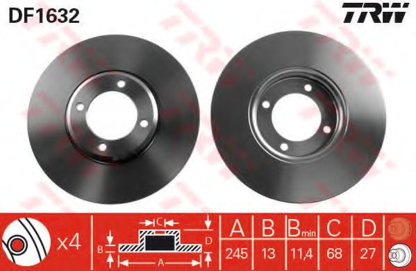 Disc frana