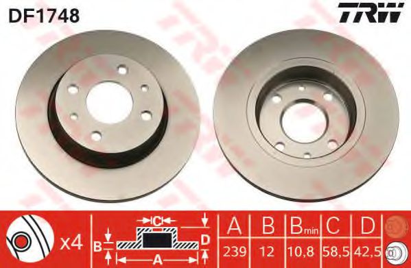 Disc frana