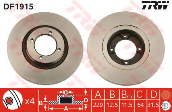 Disc frana