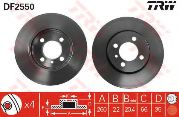 Disc frana