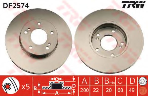 Disc frana