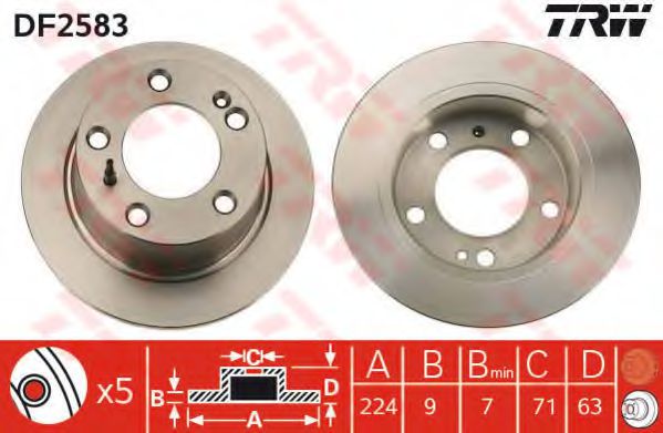 Disc frana