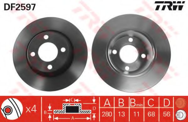 Disc frana