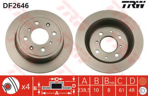 Disc frana