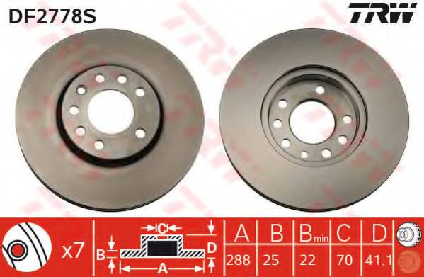 Disc frana