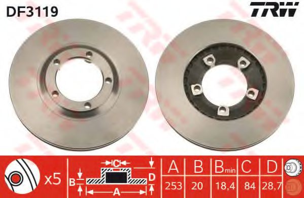 Disc frana