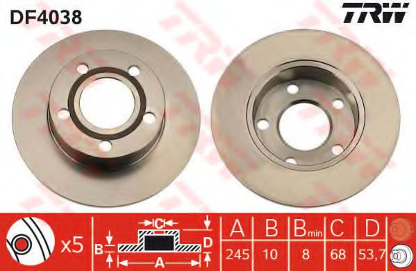 Disc frana