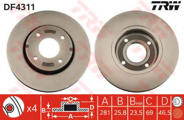 Disc frana