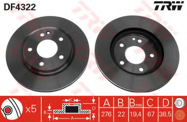 Disc frana