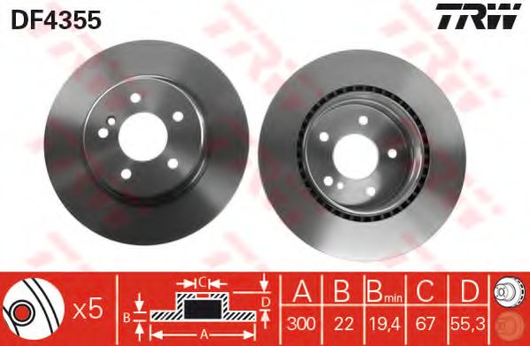 Disc frana