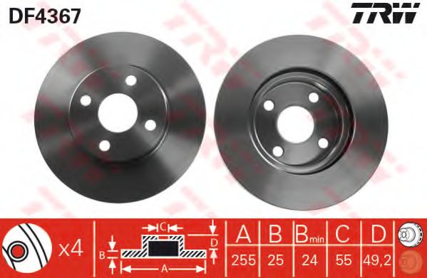 Disc frana