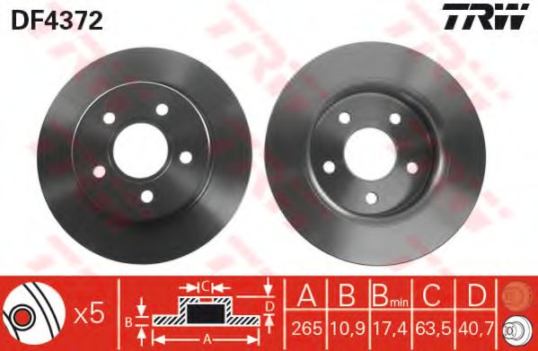 Disc frana