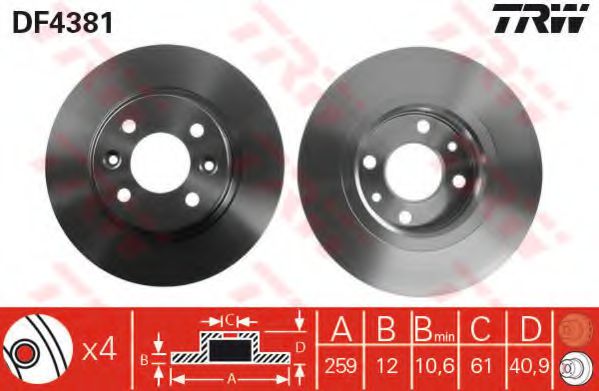 Disc frana