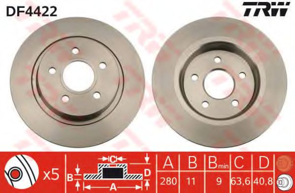 Disc frana