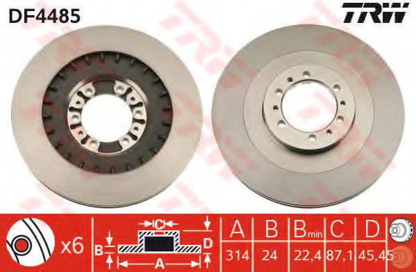 Disc frana