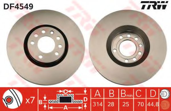 Disc frana