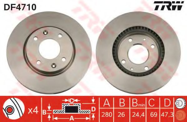 Disc frana