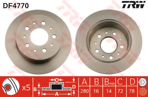 Disc frana