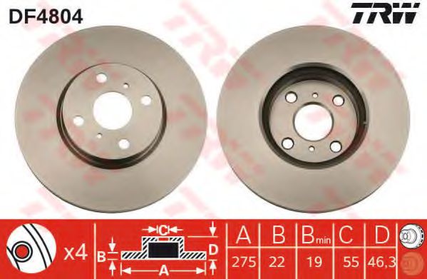 Disc frana