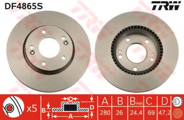 Disc frana