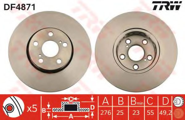 Disc frana