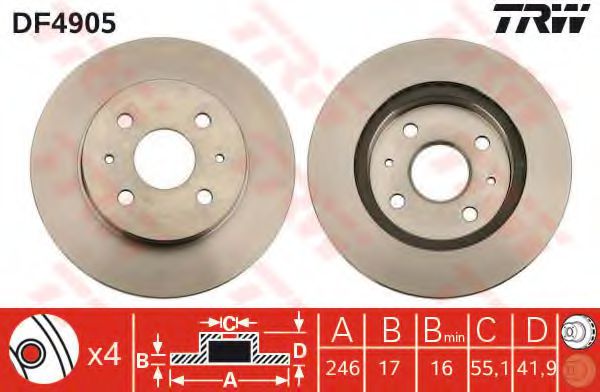 Disc frana