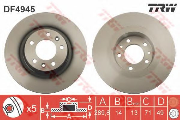 Disc frana