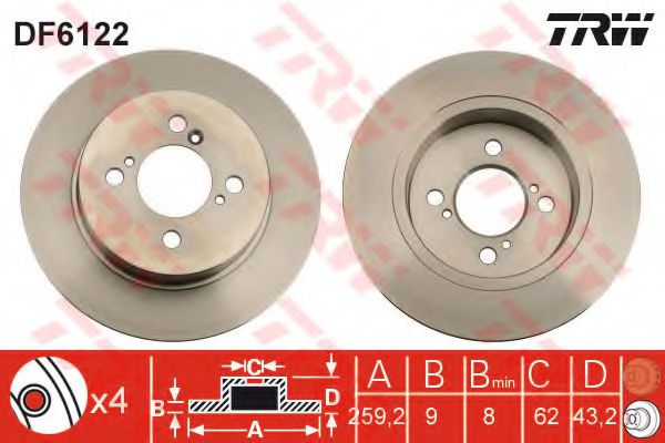 Disc frana