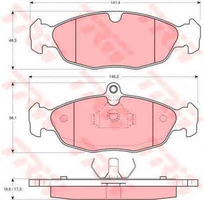 Set frana, frana disc