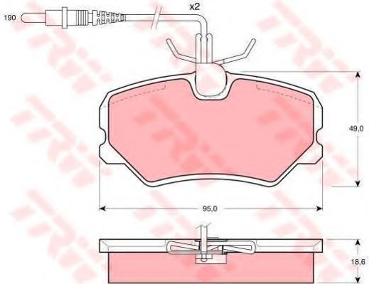Set frana, frana disc