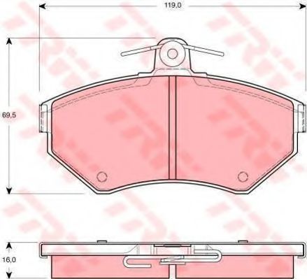Set frana, frana disc