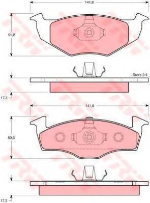 Set frana, frana disc