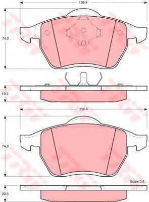 Set frana, frana disc