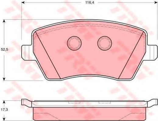 Set frana, frana disc