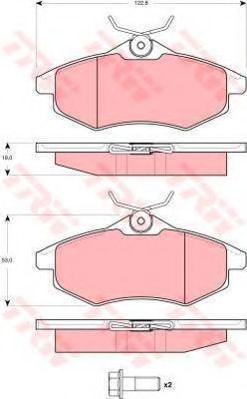 Set frana, frana disc