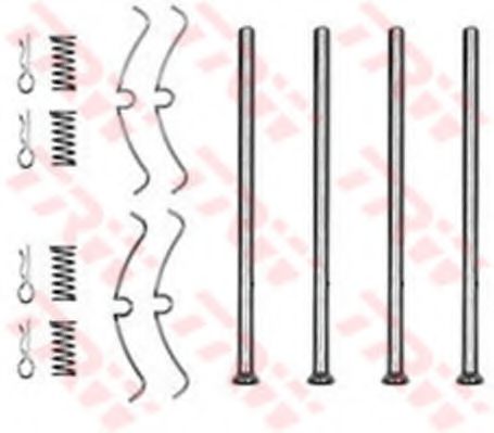 Set accesorii, placute frana