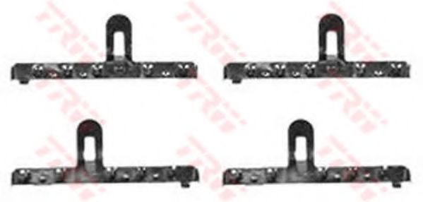 Set accesorii, placute frana