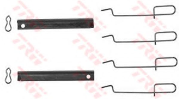Set accesorii, placute frana