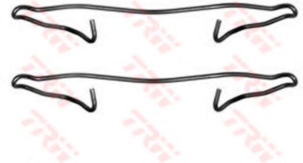 Set accesorii, placute frana