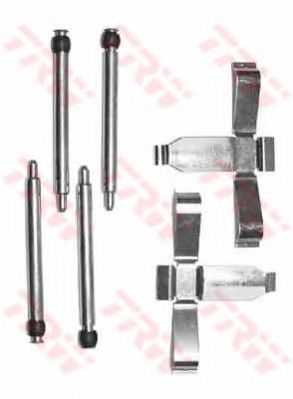 Set accesorii, placute frana
