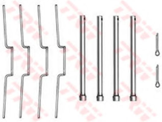 Set accesorii, placute frana