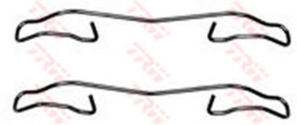 Set accesorii, placute frana