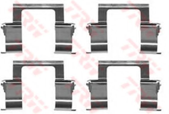 Set accesorii, placute frana