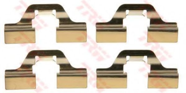 Set accesorii, placute frana