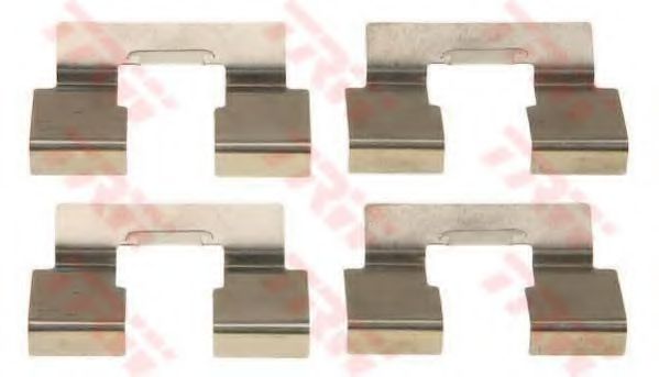 Set accesorii, placute frana