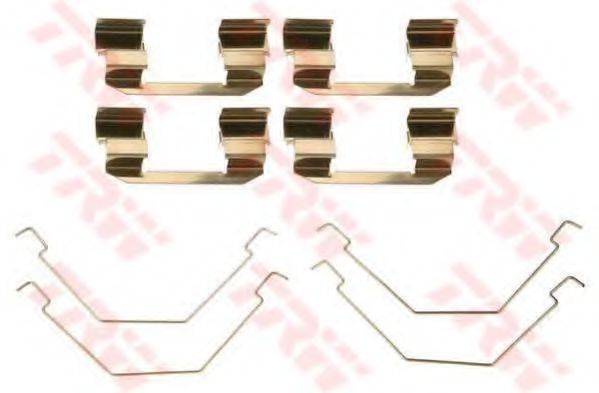 Set accesorii, placute frana
