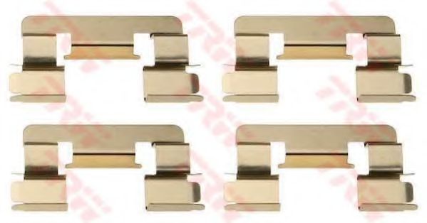Set accesorii, placute frana
