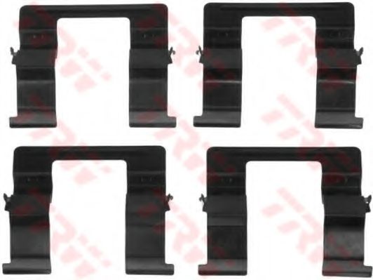 Set accesorii, placute frana